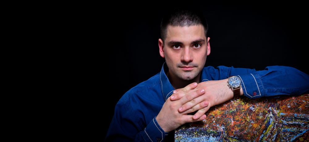 Отварање изложбе слика Угљеше Цолића