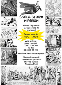 Школа стрипа у Музеју Војводине